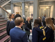 Students at Legislative Hall Gathering for Proclamation 2026